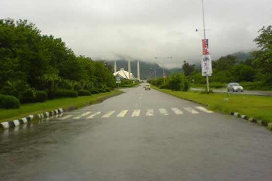Islamabad receives downpour, more rains forecast 