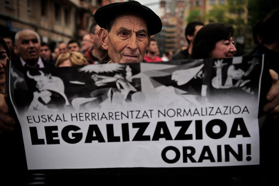 Spain's Basque region holds separatist rally