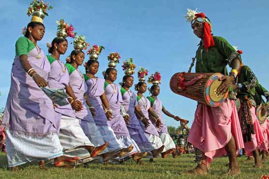 Naga tribes hold multicolored festival