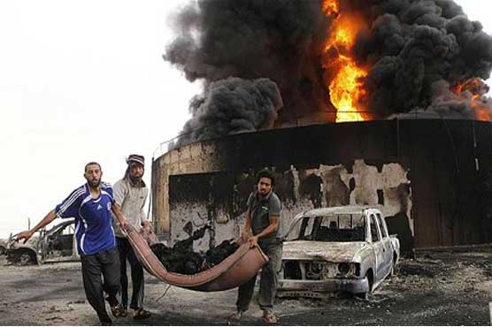 Libya: Fuel depot blast kills 100 in Sirte