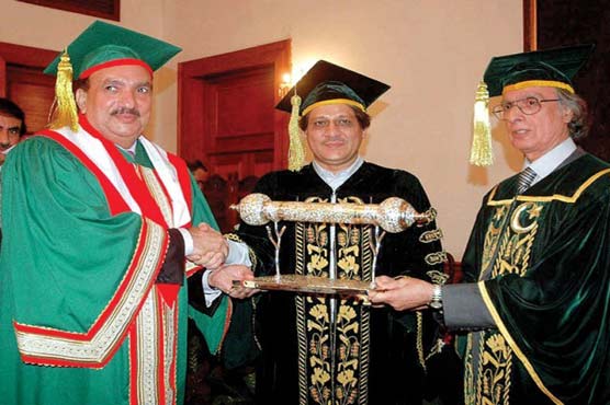 Protest against awarding PhD degree to Malik