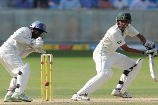 Pakistan reaches 182-3 to trail Sri Lanka by 57