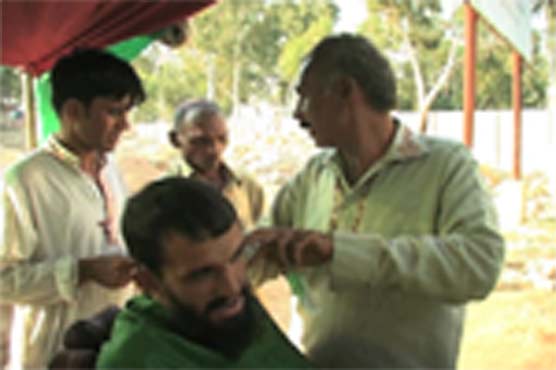 Incomplete Karachi hockey stadium den of barbers 