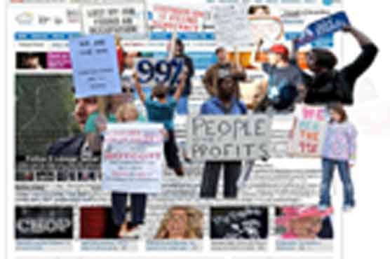 Wall Street protest targets bank