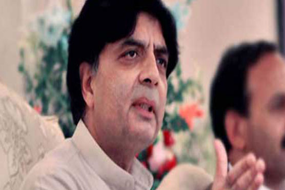 Zardari harming country, Altaf renting out rallies:Ch Nisar