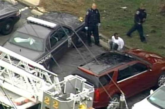 Fleeing suspect crashes into jail