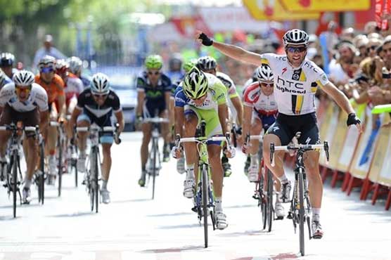 Albasini wins 13th stage of the Tour of Spain
