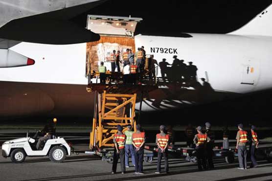 US flood aid shipment arrives in North Korea