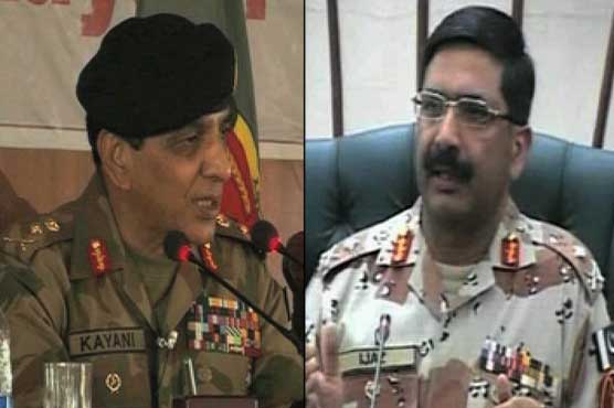 Karachi situation: Corps Commander, DG Rangers brief COAS