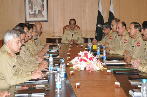 Corps Commanders endorse Rangers operation in Karachi