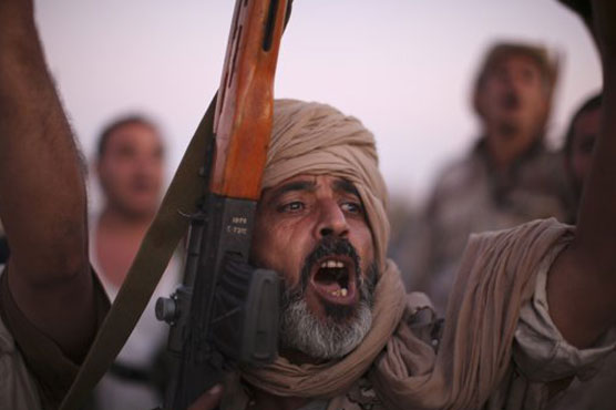 Special Libyan unit hunting down Gaddafi