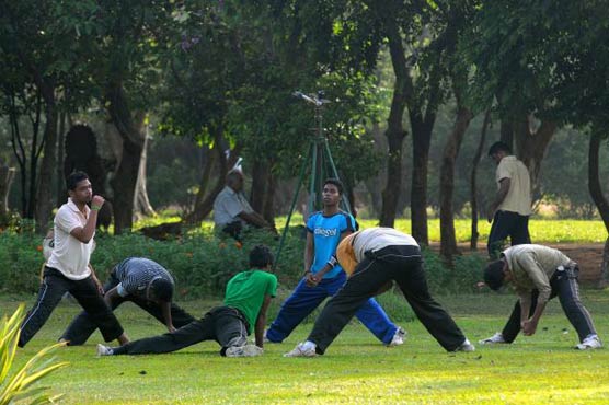 Exercise at work boosts output