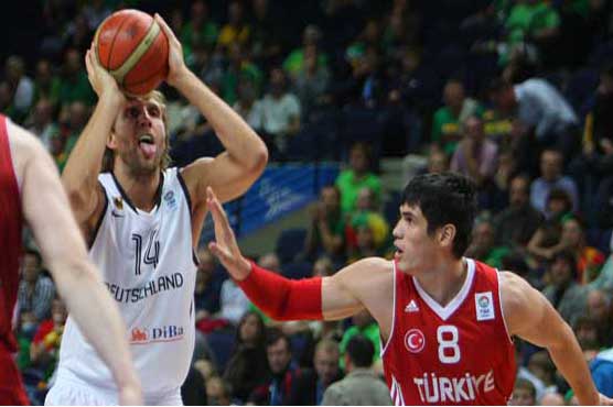 Germany beat Turkey 73-67 at Europeans