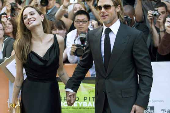 Brad Pitt, Angelina Jolie at 'Moneyball' TIFF Premiere