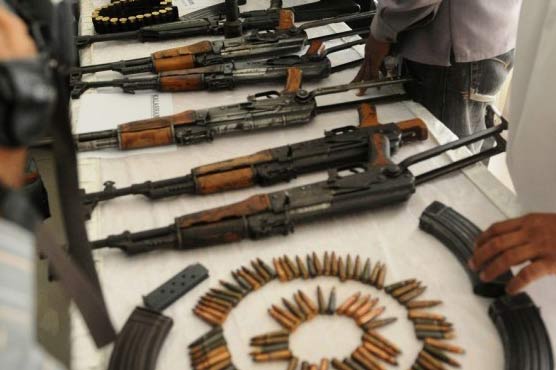 Rangers recover arms from mosque in Karachi