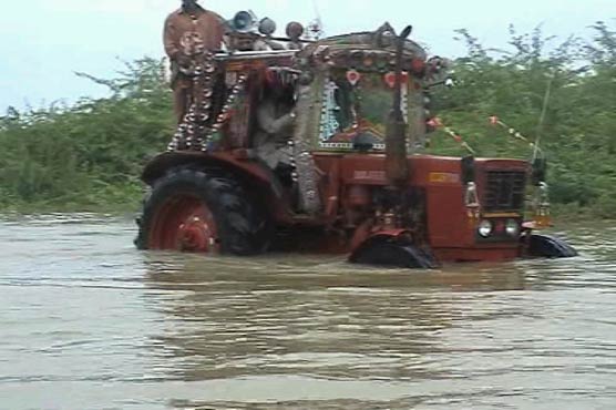 Several cities at risk as Badin saline nullah swells