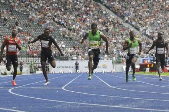 Blake clocks 9.82 to win 100 at ISTAF