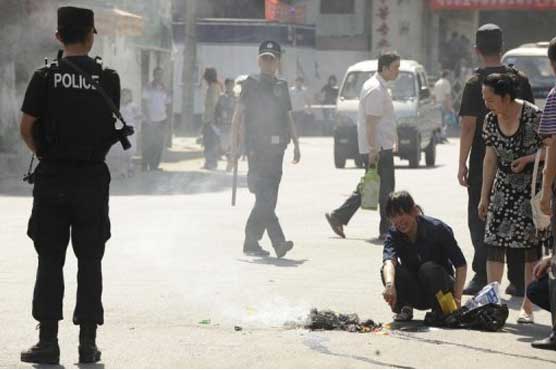 China sentences four to death over Xinjiang unrest