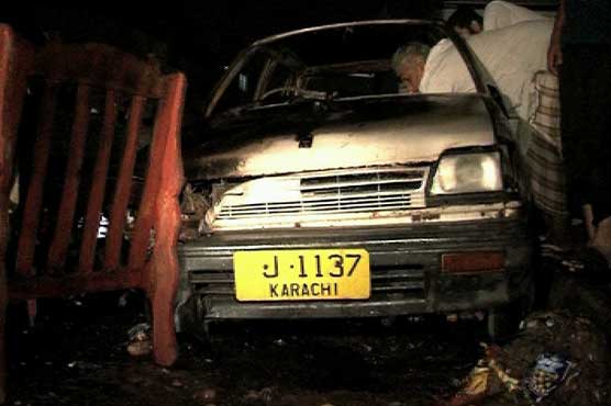 Karachi:Karachi: Car, cabin catch fire due to short circuit