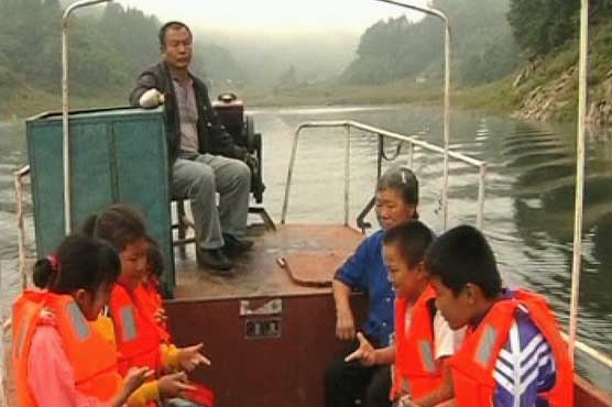 Teacher ferries students to and from school for years