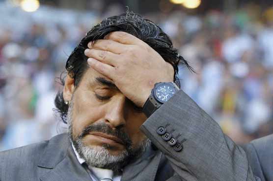 Maradona loses 1st match in charge of Al Wasl