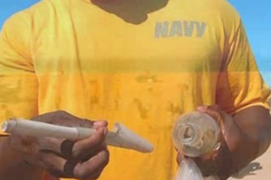 Hawaii sailor finds message in a bottle from Japan