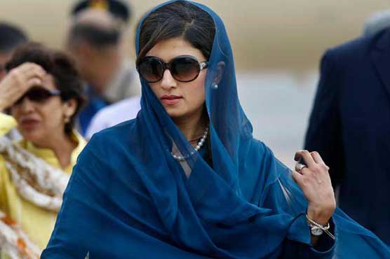 FM Hina Rabbani arrives in USA