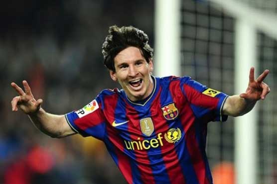 Messi leads Barcelona's 8-0 rout of Osasuna