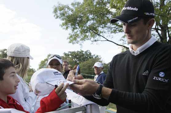 Wilson, Rose share BMW Championship lead