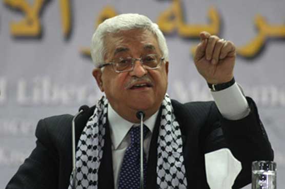 Palestinian leader rejects intl peace blueprint