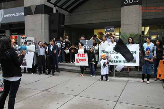 Kashmiris, Sikhs stage anti-India demos in New York