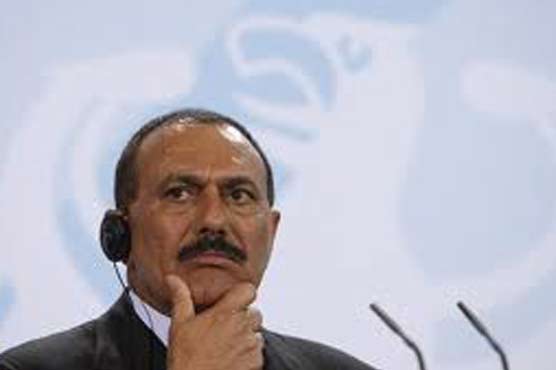 Saleh vows to stick with transition through elections