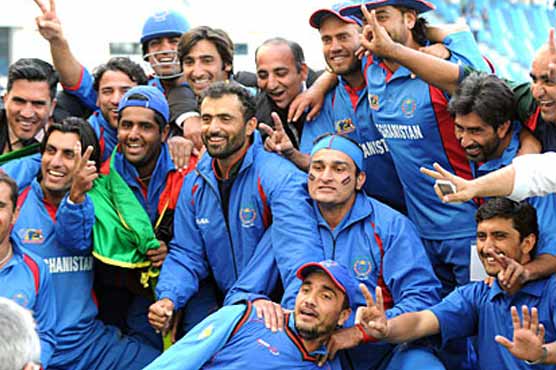 T20: Afghan cricket team arrive in Karachi