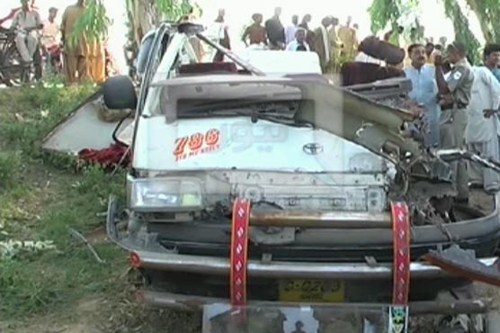 Chichawatni: At least 9 dead in road accident