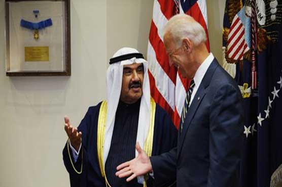 Biden talks Arab Spring, Iraq with Kuwaiti PM
