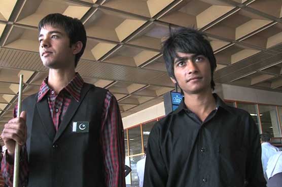 Pak Jr snooker team leave for India