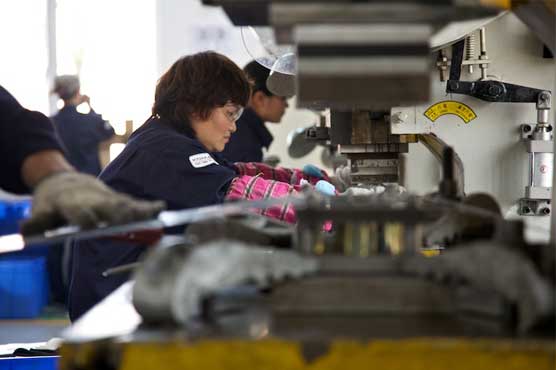 China manufacturing hits year high in March 