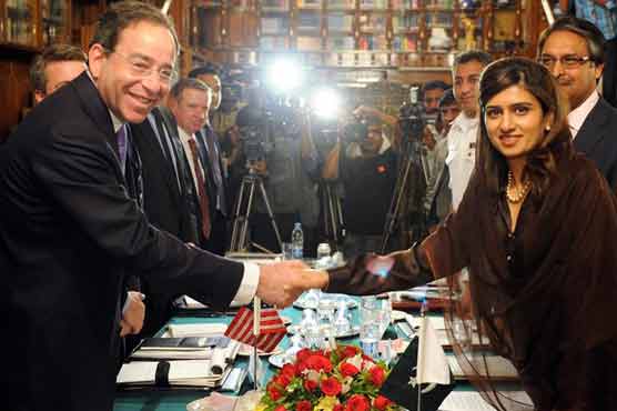  Pak-US delegations discuss bilateral relations