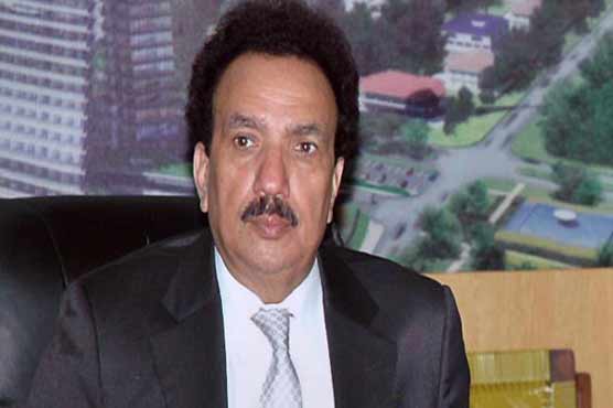  Rehman Malik active for peace in Gilgit