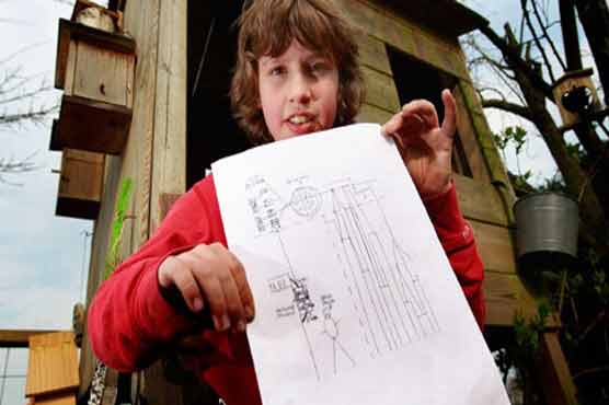 Boy draws up plan for Greek debt