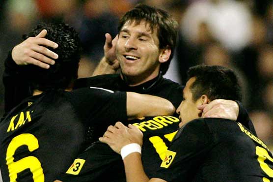 Barcelona wins 4-1 win at Zaragoza