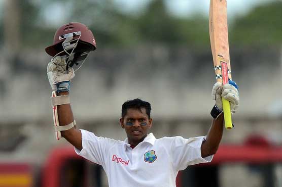 Chanderpaul ton puts West Indies in charge