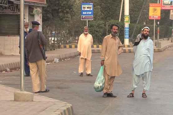 Wheel-jam strike in Karachi