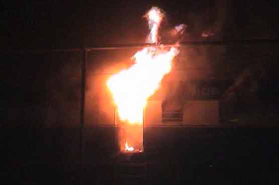 Two Railways coaches torched at Kotri station