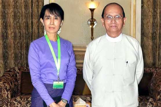 Suu Kyi to hold talks with Myanmar president 