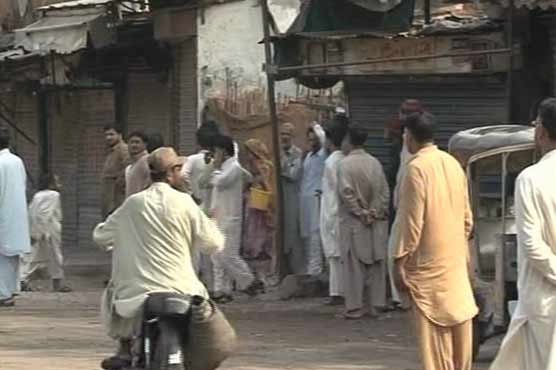 KHI: Tense situation prevails after firing in Lee market 