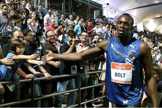 Bolt opens season with relay win at Jamaica meet