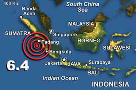 6.4 magnitude quake hits Indonesias Sumatra
