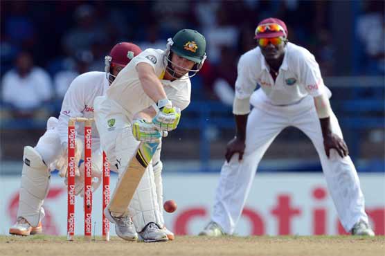 Australia on 267-6 in 2nd test versus West Indies