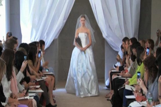 Carolina Herrera debuts her Spring 2013 bridal collection